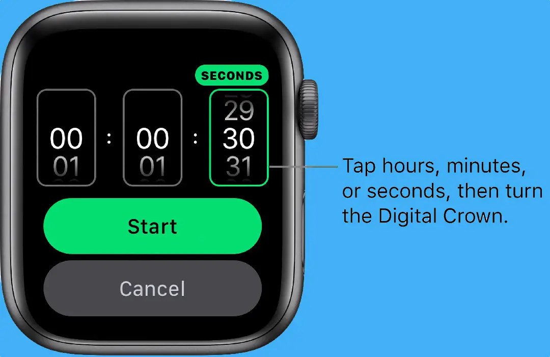 How to Start a Timer on Apple Watch with Timer App How to Start a Timer on Apple Watch with Timer App