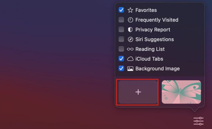 Customize your start page in Safari Customize your start page in Safari