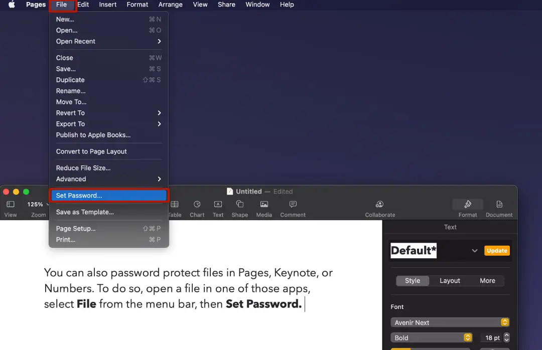 How to Password Protect a Folder on Mac 3 How to Password Protect a Folder on Mac
