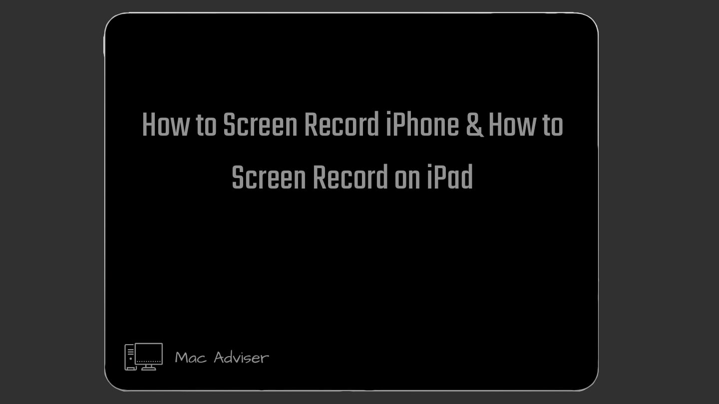 How to Screen Record on iPhone