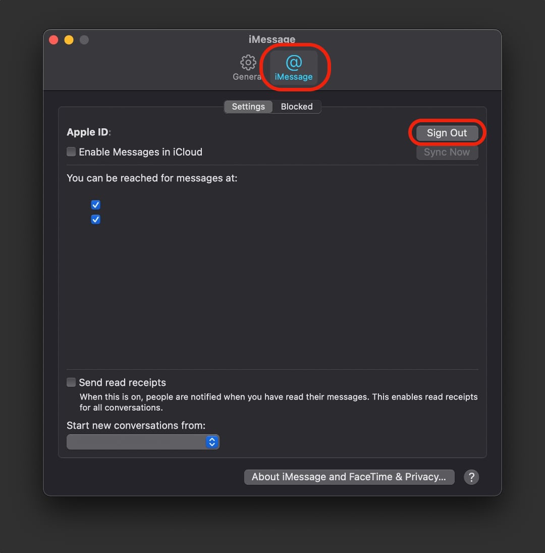 How to Sign Out of iMessage on Mac 1 How to Sign Out of iMessage on Mac