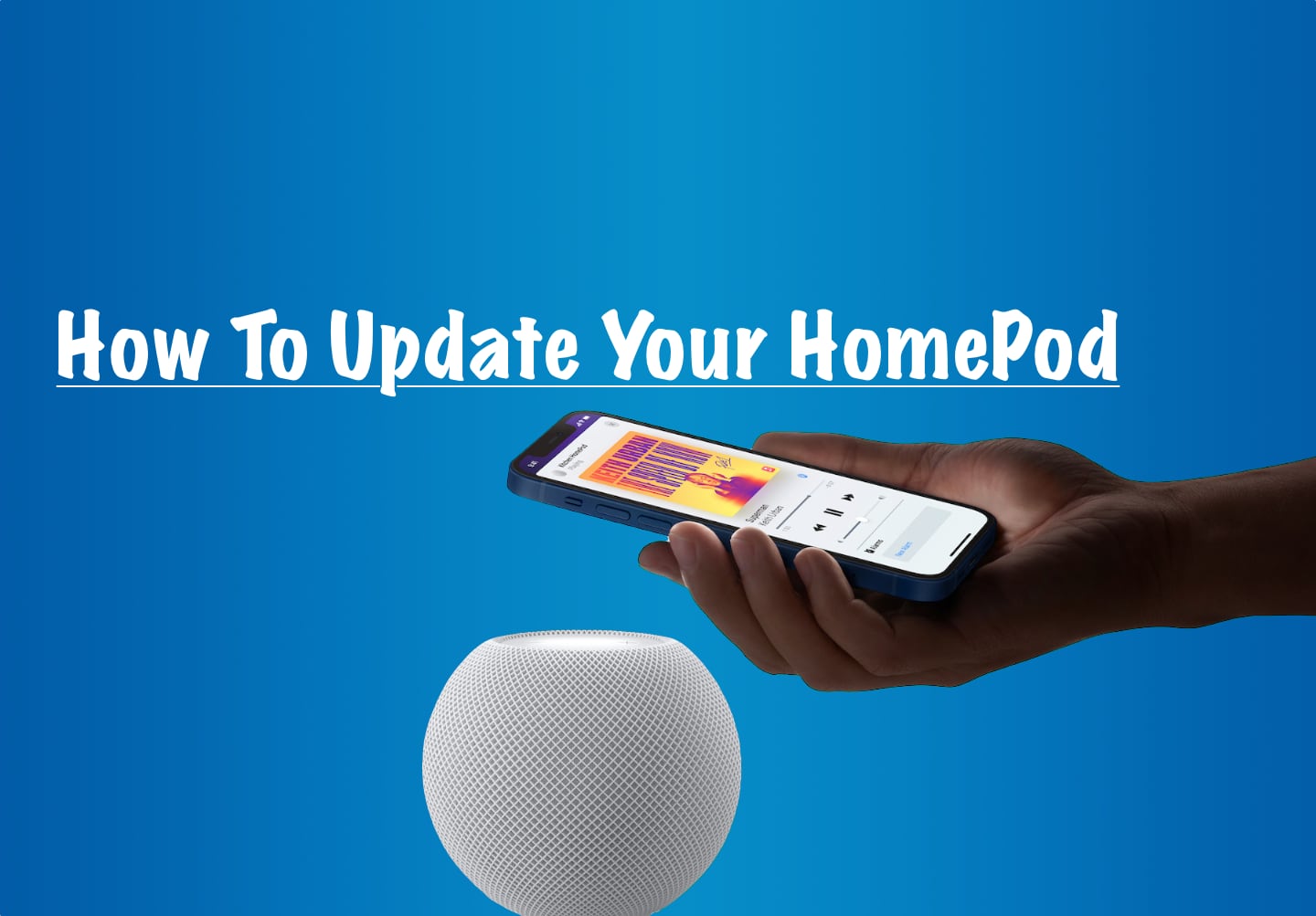 How to Update HomePod Software